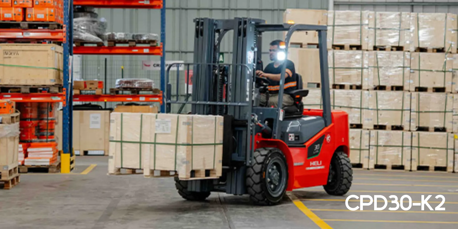 CPD30K2: sucesso de vendas da Heli Brasil chega ao mercado agora em lítio 